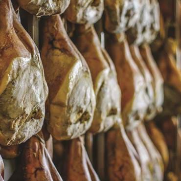 Air-dried Parma ham